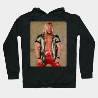 Chris Jericho WWE//Art Drawing Hoodie